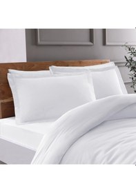 Resim Taç Basic Ranforce Nevresim Beyaz 