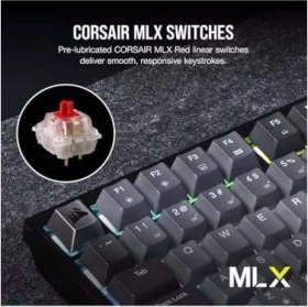 Resim Corsaır K65 Plus Rgb%78 Mekanik Klavye (CH-91D401L-TR) 