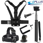 Resim Sjcam Sj4000 Aksiyon Kamera 6 Parça Aksesuar Başlangıç Set St006 