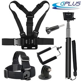 Resim Sjcam Sj4000 Aksiyon Kamera 6 Parça Aksesuar Başlangıç Set St006 