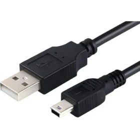 Resim Mini USB To Mini B Data Şarj Kablosu 5 Pin Ps3 Oyun Kolu, Fotoğraf Makinesi Data Kablosu 