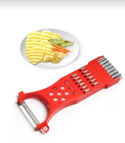 Resim Tafce Mini Çok Fonksiyonlu Rende Soyacak Patates,salatalık,limon,havuç Sebze Doğrayıcı 