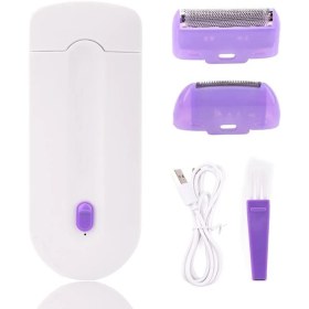 Resim Sanlindou 2 In 1 Şarj Edilebilir Elektrik Epilatör Kadınlar Ağrısız Epilasyon Lady Epilatör Cihazı Anında Sensör Işık Tıraş Makinesi Dropshipping | Elektrikli Turşular (Au Fişi) (Yurt Dışından) 