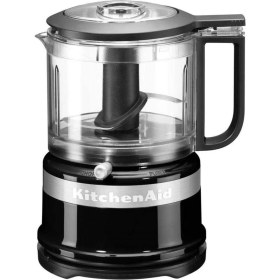 Resim KitchenAid Mini Mutfak Robotu 240 W 0,9 Lt – Kompakt Hafif Tasarım, 2 Hız, Onyx Black, Bulaşık Makinesinde Yıkanabilir 