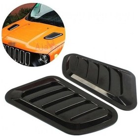 Resim Piano Black Kaput Üstü Havalandırma Izgarası Kaput Üstü Body Kit 