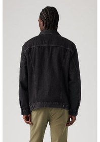 Resim Levi's Pamuklu Relaxed Fit Kot Ceket Erkek Kot Ceket A5782-5095 Siyah 
