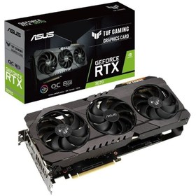 Resim ASUS TUF GAMİNG GEFORCE RTX 3070 OC EDİTİON EKRAN KARTI (TUF-RTX3070-O8G-GAMING) TEŞHİR ÜRÜNÜ 