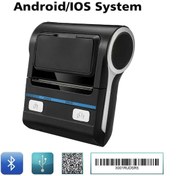 Resim 80MM Termal Makbuz Yazıcı Android Pos Mini Taşınabilir Bilet Yazı 