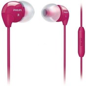 Resim PHILIPS SHE3595PK/00 PEMBE BASS SOUND MİKROFONLU KULAKİÇİ KULAKLIK 