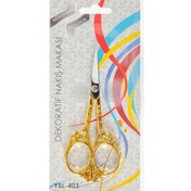 Resim Nakış Makası Dekoratif Altın Kelebek YBL-403 Model 22 