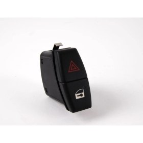Resim Heropar Bmw Uyumlu Febi Merkezi Kilit ve Dörtlü Flaşör Düğmesi 61316919506 