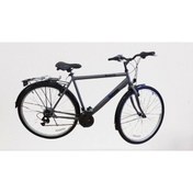 Resim Bisan Hardy-s V Fren Shimano 21 V 26 J Şehir Bisikleti Gri 19 İnç Gri - Siyah 