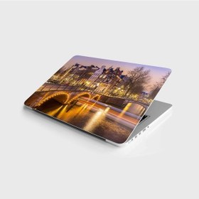 Resim Laptop Sticker Bilgisayar Notebook Pc Kaplama Etiketi Yol Akşam 