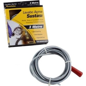 Resim Sgs Lavabo Açma Sustası - 3 Mt Gri 