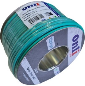 Resim Onli RG6U6 112TEL Yeşil Anten Kablosu 100METRE Yerli Üretim 