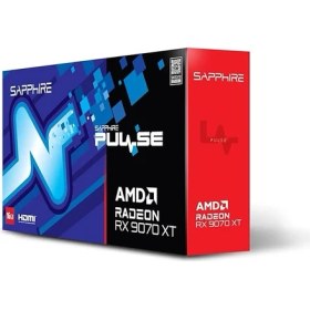 Resim Misda Store Pulse Amd Radeon™ Rx 9070 Xt Gamıng 16GB Dual Hdmı/dual Dp Gpu Ekran Kartı 