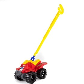 Resim Oyuncak Atv Sopalı Sevimli Atv Kırmızı 25 Cm 