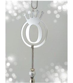 Resim Aker Hediyelik O Harf Ayna Çift Taraflı Ayna Harfi O Yazılı Ayna Pleksi Araba Dikiz Aynası Süsü 