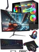 Resim IZOLY Nightcity I7 12700f 32gb Ddr4 1tb Nvme Rtx4060 8gb 24" 180hz 240mm Soğutma Oyuncu Bilgisayarı 