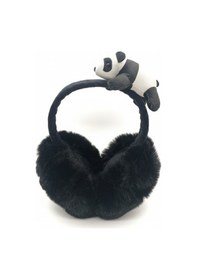 Resim Kervan Pazarı Çocuk Peluş Katlanabilir Sevimli Ayıcıklı Kışlık Kulaklık Çok Renkli 