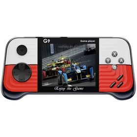 Resim G9 Kırmızı Retro El Oyun Konsolu 666 Klasik Oyunlu, 3.0" Ekranlı, Şarjlı Taşınabilir Mini Konsol 