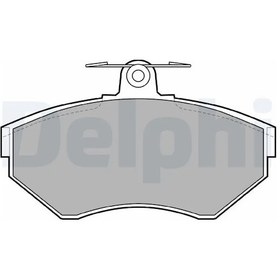 Resim Vw Polo 3 On Fren Balatasi 1.4 1996-1999 Delphı Lp1409 