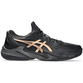 Resim Asics Court Ff 3 Novak Night Energy Erkek Tenis Ayakkabısı 1041a527-960 Siyah Siyah 