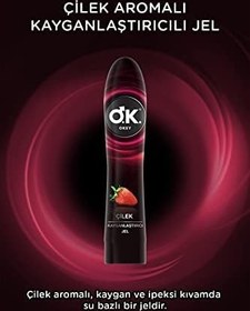 Resim Okey Kayganlaştırıcı Jel - Çilek Özlü 100 ml 