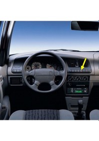 Resim Skoda Pickup 1995-2001 Dörtlü Flaşör Düğmesi Şalteri 6U0953235 