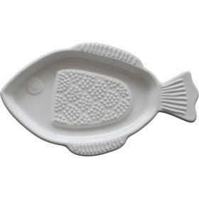 Resim SerSev Lüks Porselen Balık Figürlü Bebek Elma Rendesi Meyve Sebze Püre Rendesi Mama Rendesi 