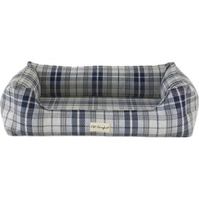Resim Pet Comfort Delta Varius Kareli Köpek Yatağı M 90 x 70 CM 
