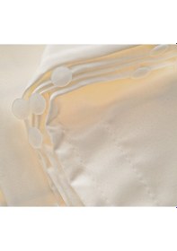 Resim Caserta Atlas Saten Lüx Krem Güneşlik Perde 1.Sınıf Kalite Krem 