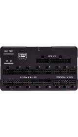 Resim CORSAIR AXi Serisi, AX1600i, 1600 Watt, 80+ Titanium, Tam Modular Güç Kaynağı, EU Versiyon (CP-9020087-EU) 