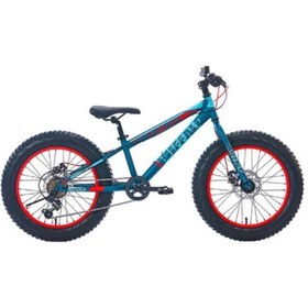 Resim Carraro Buffalo MD 20" Jant 6 Vites Dağ Bisikleti Mat Açık Mavi - Kırmızı - Mavi 