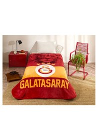 Resim Taç Galatasaray Klasik Aslan 160x220cm Battaniye 