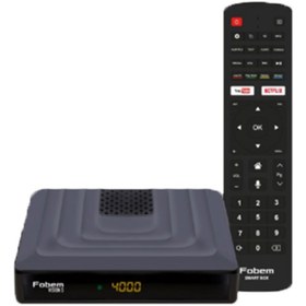Resim Robinanka FOBEM VISION S HİBRİT 4GB RAM 32GB HDD 1.5GHZ SES KOMUTLU UYDU ALICILI ANDROID TV BOX (TUNERLİ) 