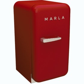 Resim Elektromarla Retro Minibar Mini Buzdolabı 