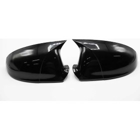 Resim Mercedes Gla X156 2014-2019 Uyumlu Piano Black Batman Yarasa Ayna Kapağı 