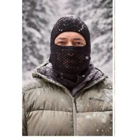 Resim Öz-Pak %100 Polar Kar Maskesi ve Bere Olarak Kullanılabilir,siyah 