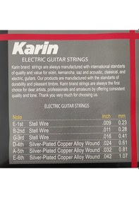 Resim Karin K506 - Elektro Gitar Teli K-506 