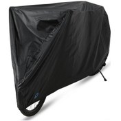 Resim Geeksen S Boyutu Siyah Bisiklet Örtüsü: Yağmur Ve Toz Koruyucu, Kesme Dayanıklı Poliester, Hızlı Serbest Kapanma Kanca İle Güvenli Koruma Siyah 