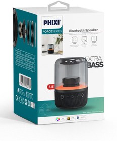 Resim Phixi Force S15 TWS Extra Bass Bluetooth Hoparlör Phixi Force S15 TWS Extra Bass Bluetooth Hoparlör