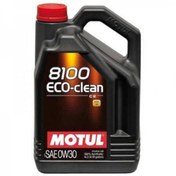 Resim Motul 8100 Eco-clean 0w-30 5lt (dizel-benzin) 