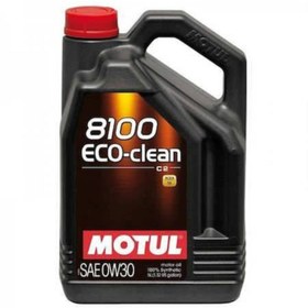 Resim Motul 8100 Eco-clean 0w-30 5lt (dizel-benzin) 