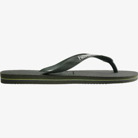 Resim Havaianas Brazil Logo Erkek Yeşil Terlik 