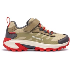 Resim Merrell Moab Speed 2 Low A/c Wtrpf Çocuk Kahverengi Outdoor Ayakkabı ÇOCUK OUTDOOR AYAKKABI 
