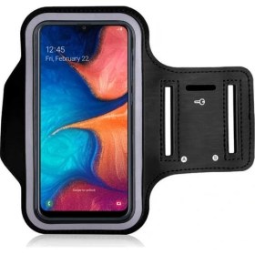 Resim Laggır Samsung Galaxy A20 Kılıf Kol Bandı Spor Koşu Bisiklet Fitness Telefon Kılıfı 6.4" 