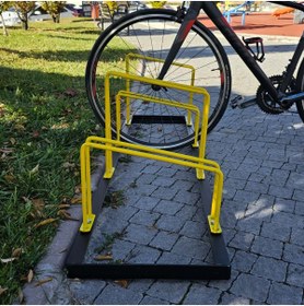 Resim İleri Trafik Bisiklet Parkı, Park Yeri Dörtlü Eko 40x150 cm 
