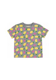 Resim Beniizle Kız Çocuk Pijama Takımı Gri 
