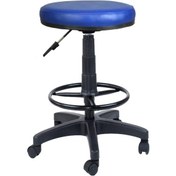 Resim Bürocci Plastik Ayaklı Yüksek Tabure-Lacivert-2999U0103 